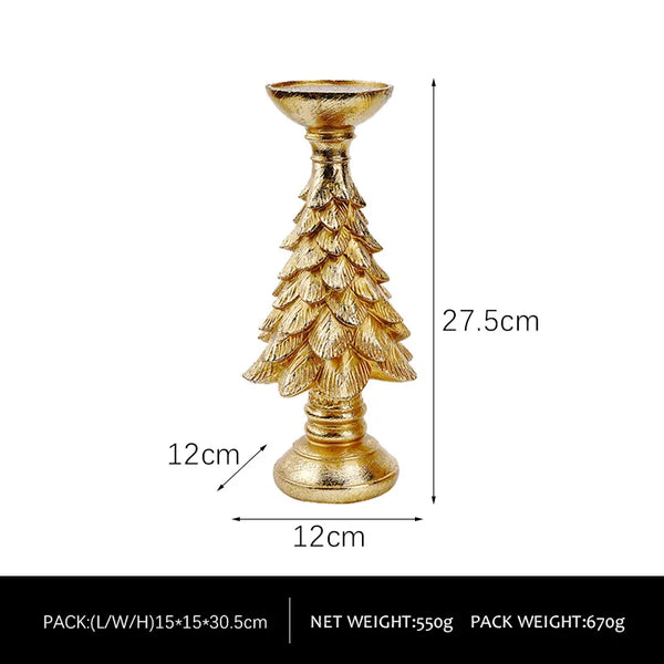 Gold Tree Candle Stands-ToShay.org