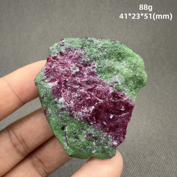 Red Green Ruby Epidote-ToShay.org