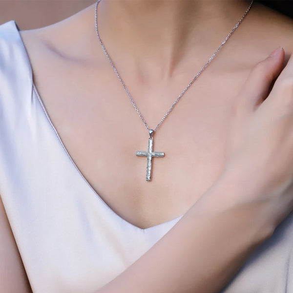 Silver Cross Pendant-ToShay.org