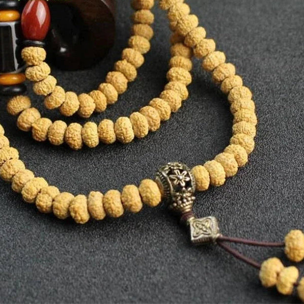 Tibetan Rudraksha Bodhi Beads-ToShay.org
