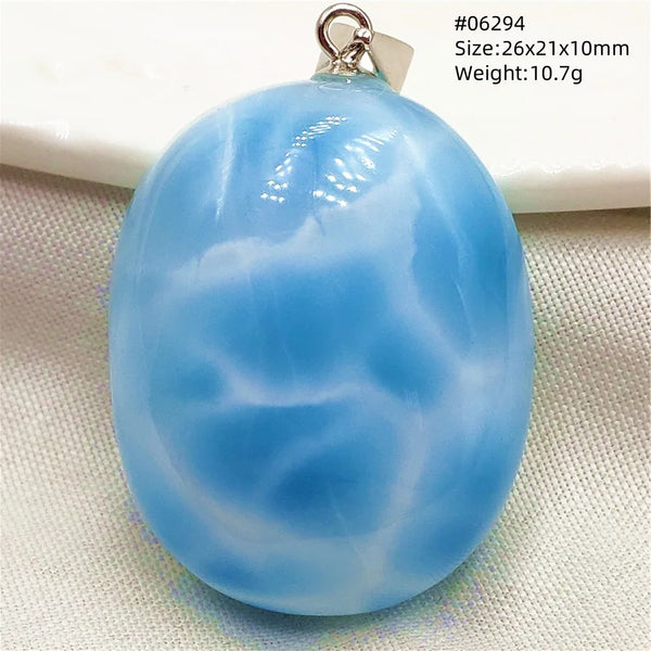 Blue Larimar Pendant-ToShay.org
