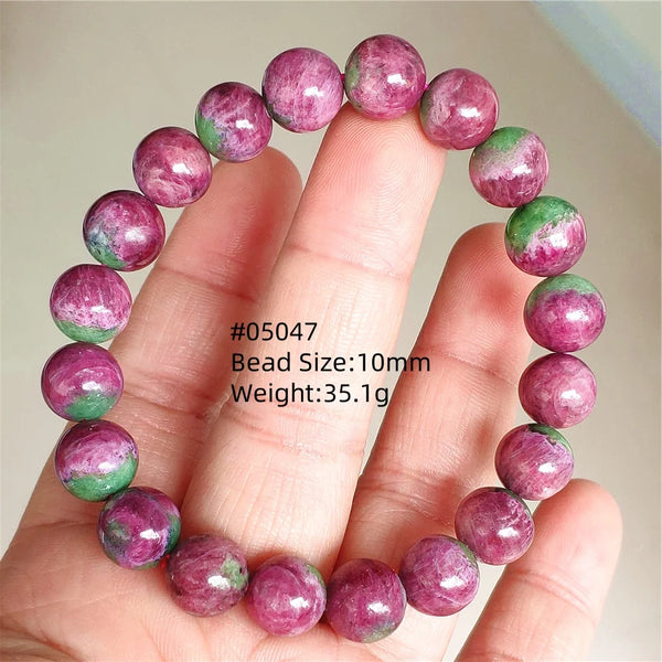Red Ruby Zoisite Bracelet-ToShay.org