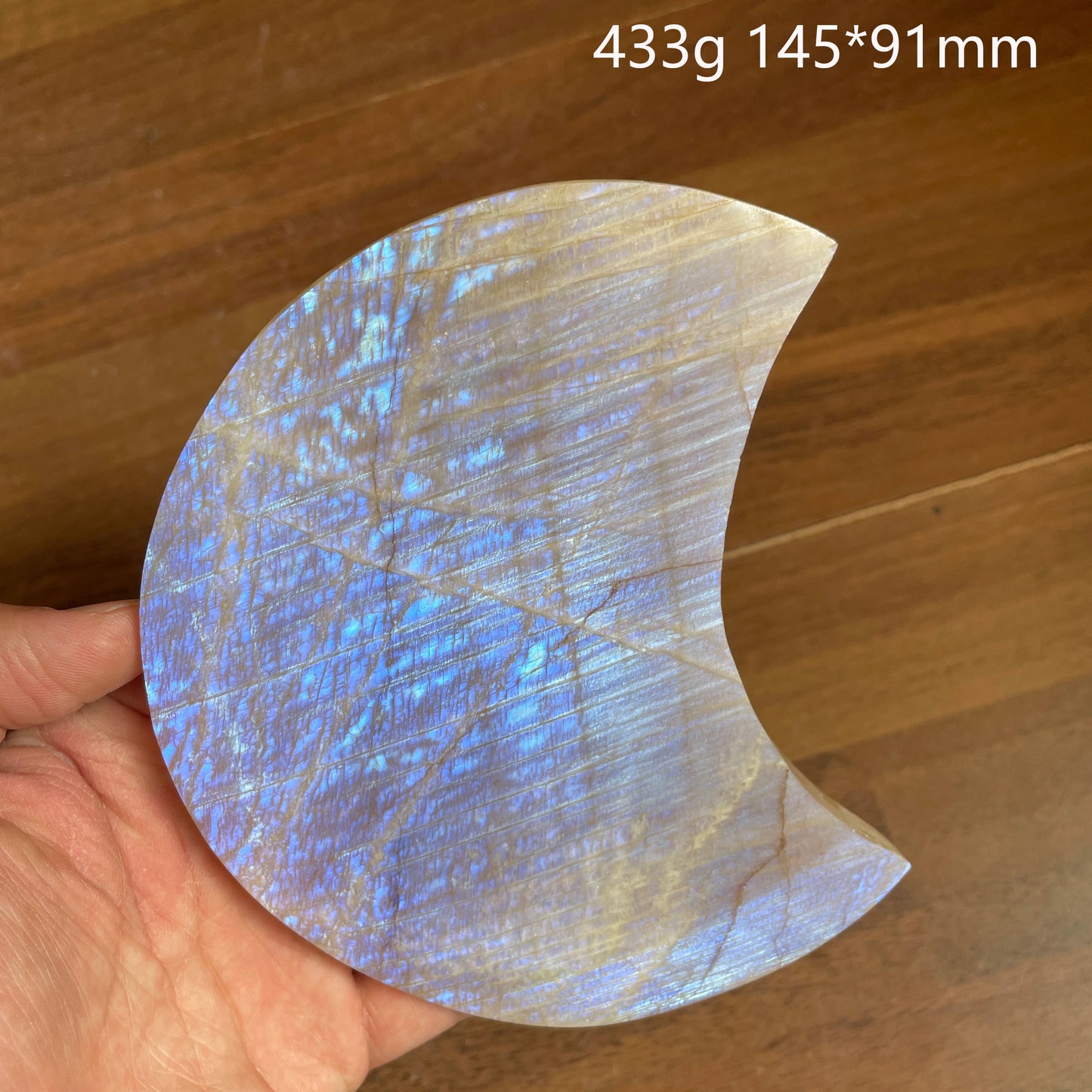 Blue Moonstone Labradorite Moon-ToShay.org