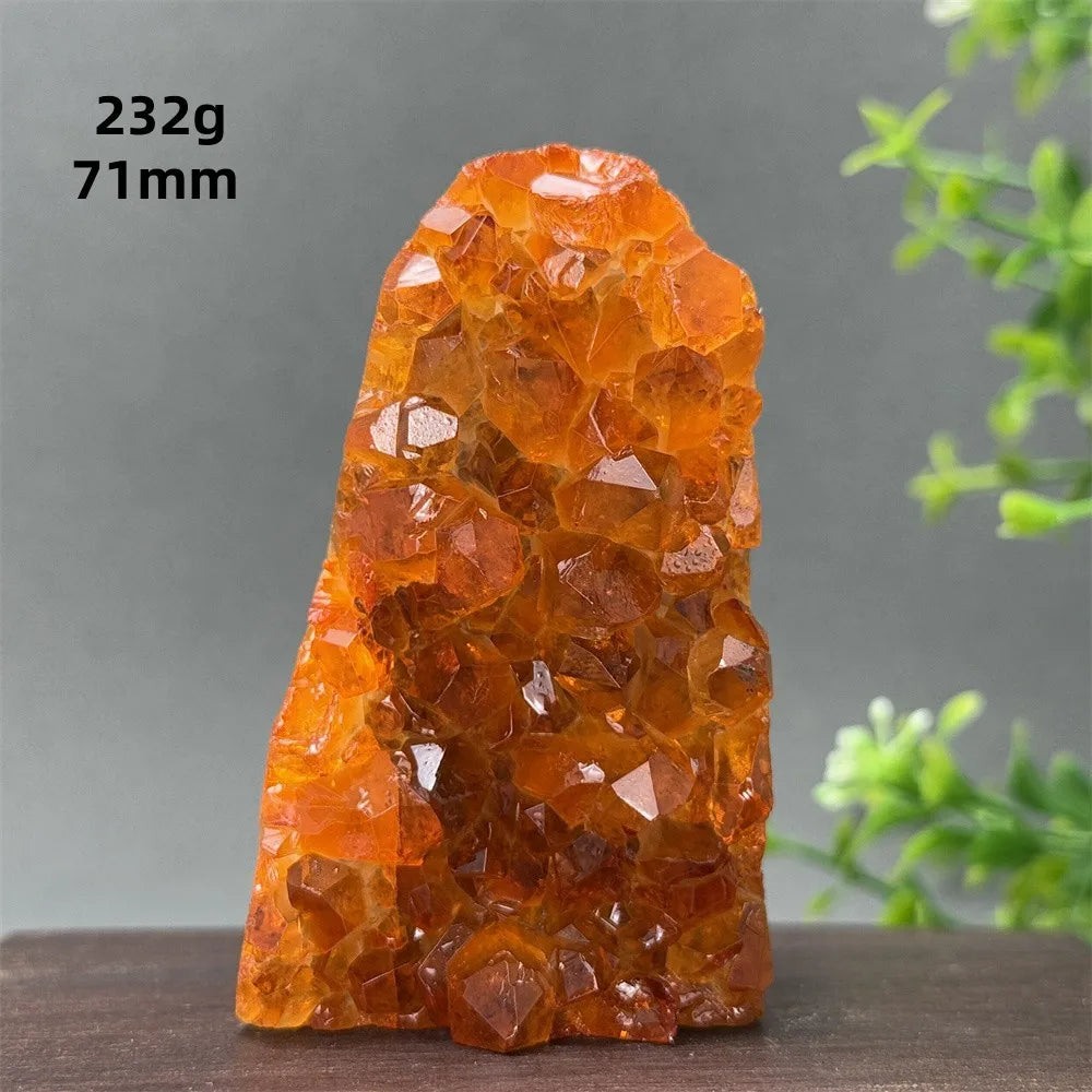 Orange Citrine Mineral Crystal-ToShay.org