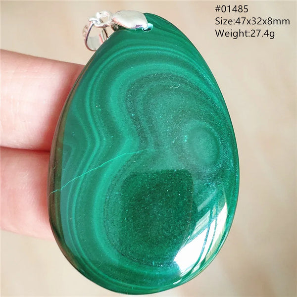 Green Malachite Pendant-ToShay.org