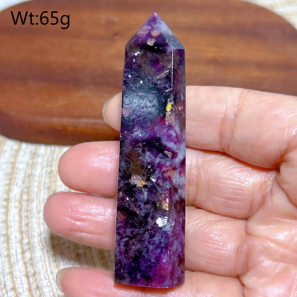 Purple Lepidolite Point-ToShay.org