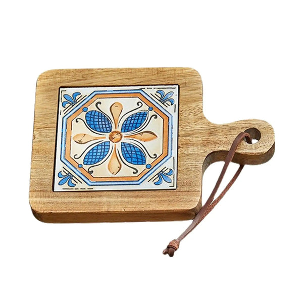 Tile Wood Handle Pot Mat-ToShay.org