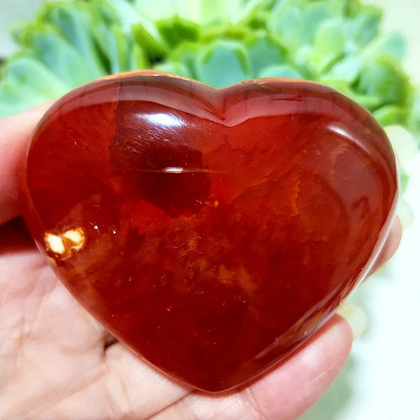 Red Agate Heart-ToShay.org
