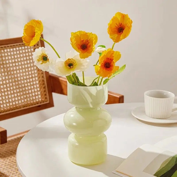 Glass Flower Vase-ToShay.org