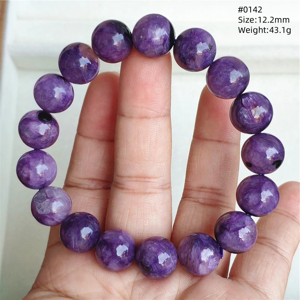 Purple Charoite Bracelet-ToShay.org