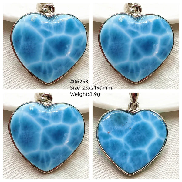 Blue Larimar Pendant-ToShay.org