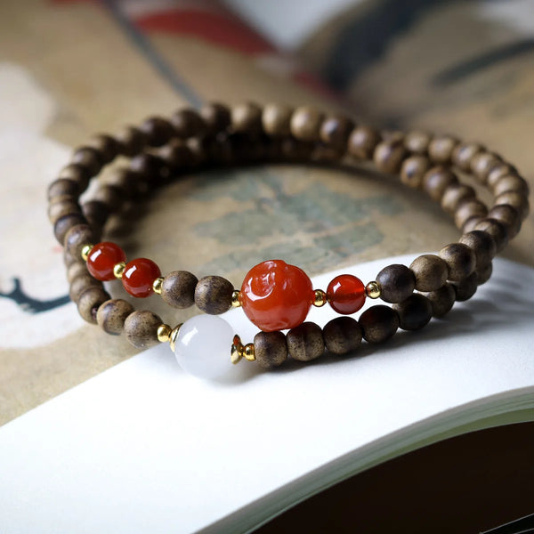 Wood Agarwood Bracelet-ToShay.org