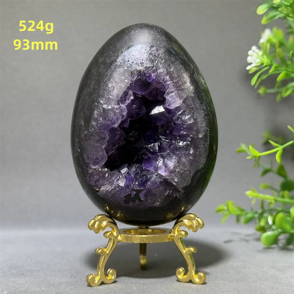 Purple Amethyst Cluster Egg-ToShay.org