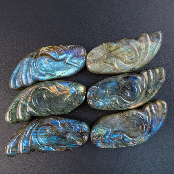 Blue Labradorite Charms-ToShay.org