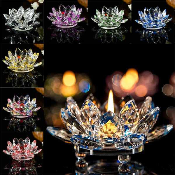 Lotus Flower Candle Holder-ToShay.org