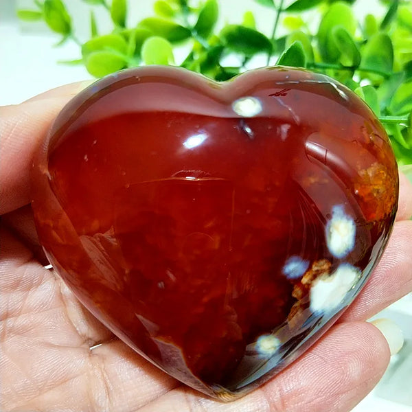 Red Agate Heart-ToShay.org