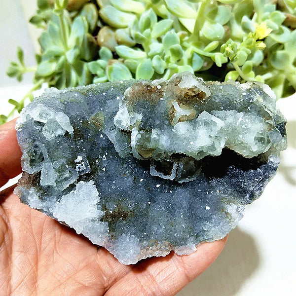 Blue Fluorite Sphalerite Cluster-ToShay.org