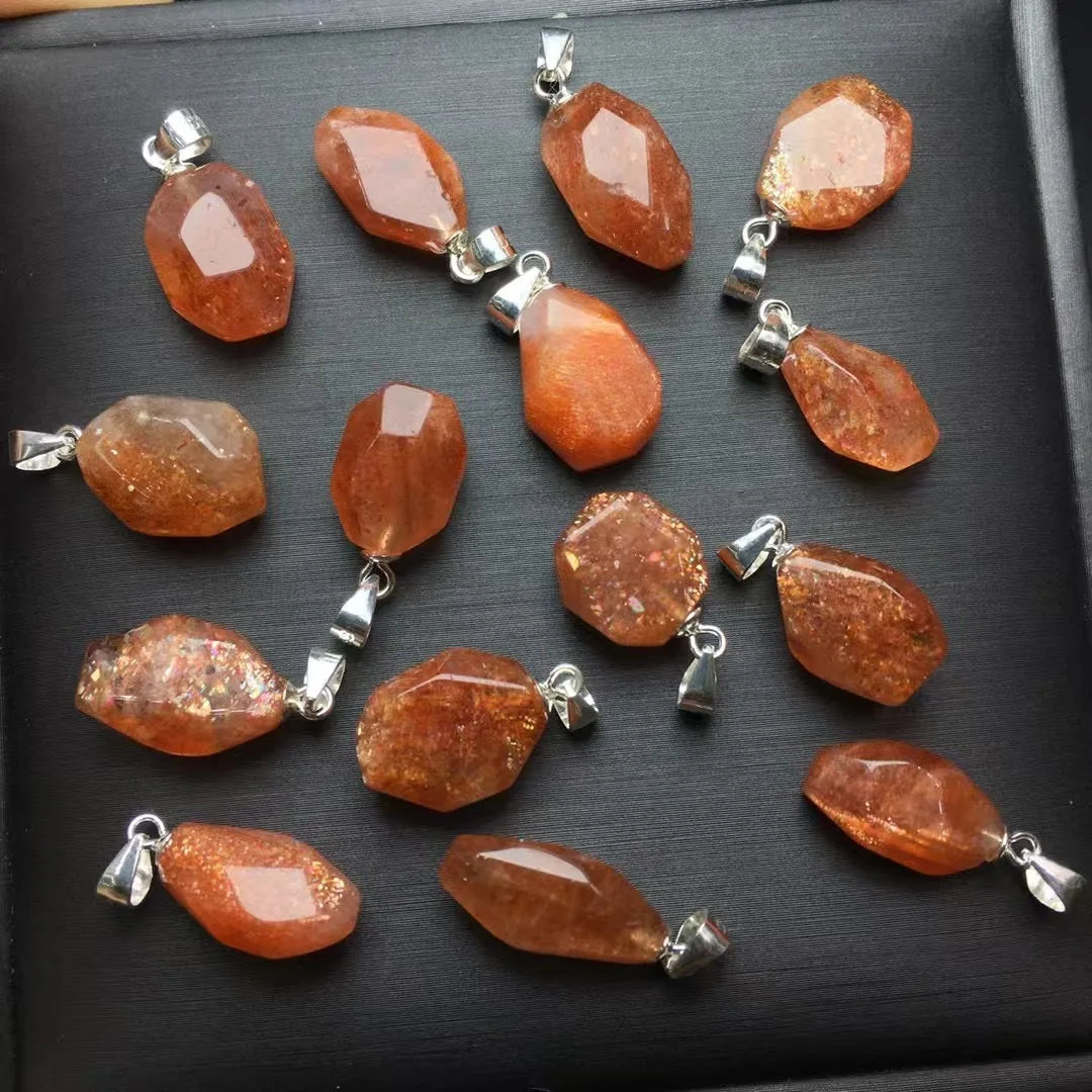 Gold Sunstone Pendant-ToShay.org