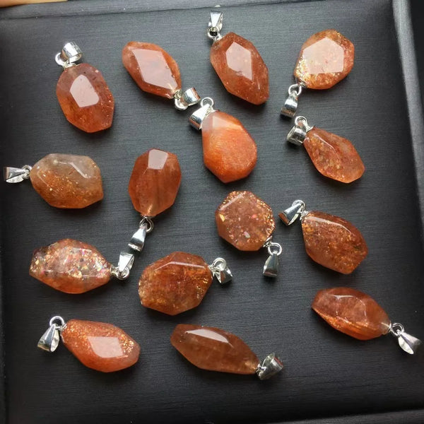 Gold Sunstone Pendant-ToShay.org