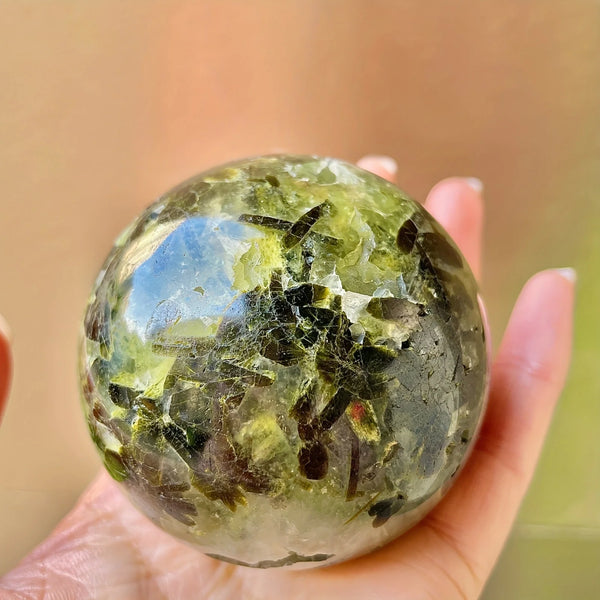 Green Grape Agate Balls-ToShay.org