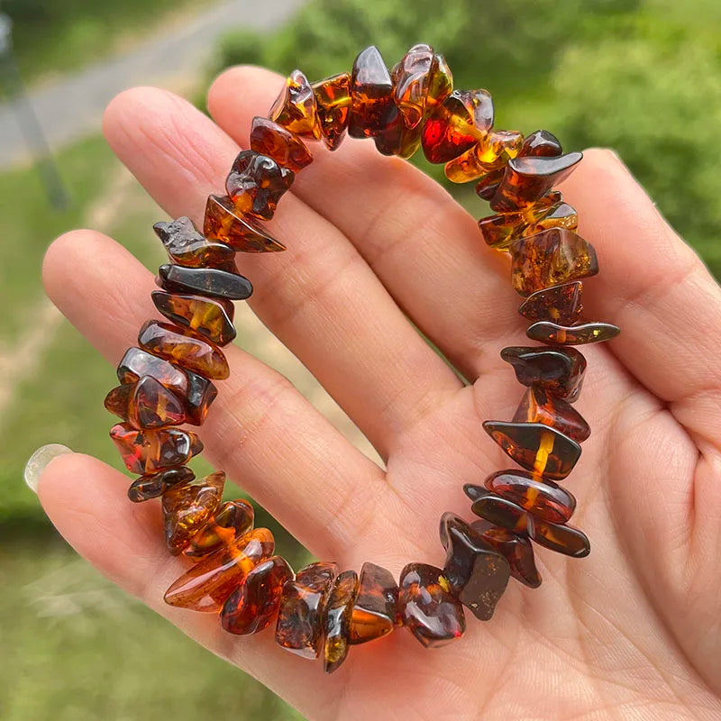 Yellow Amber Bracelet-ToShay.org