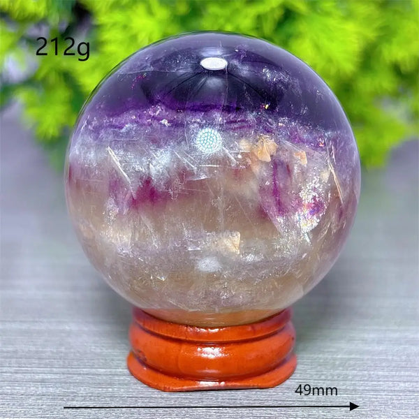 Violet Fluorite Crystal Ball-ToShay.org
