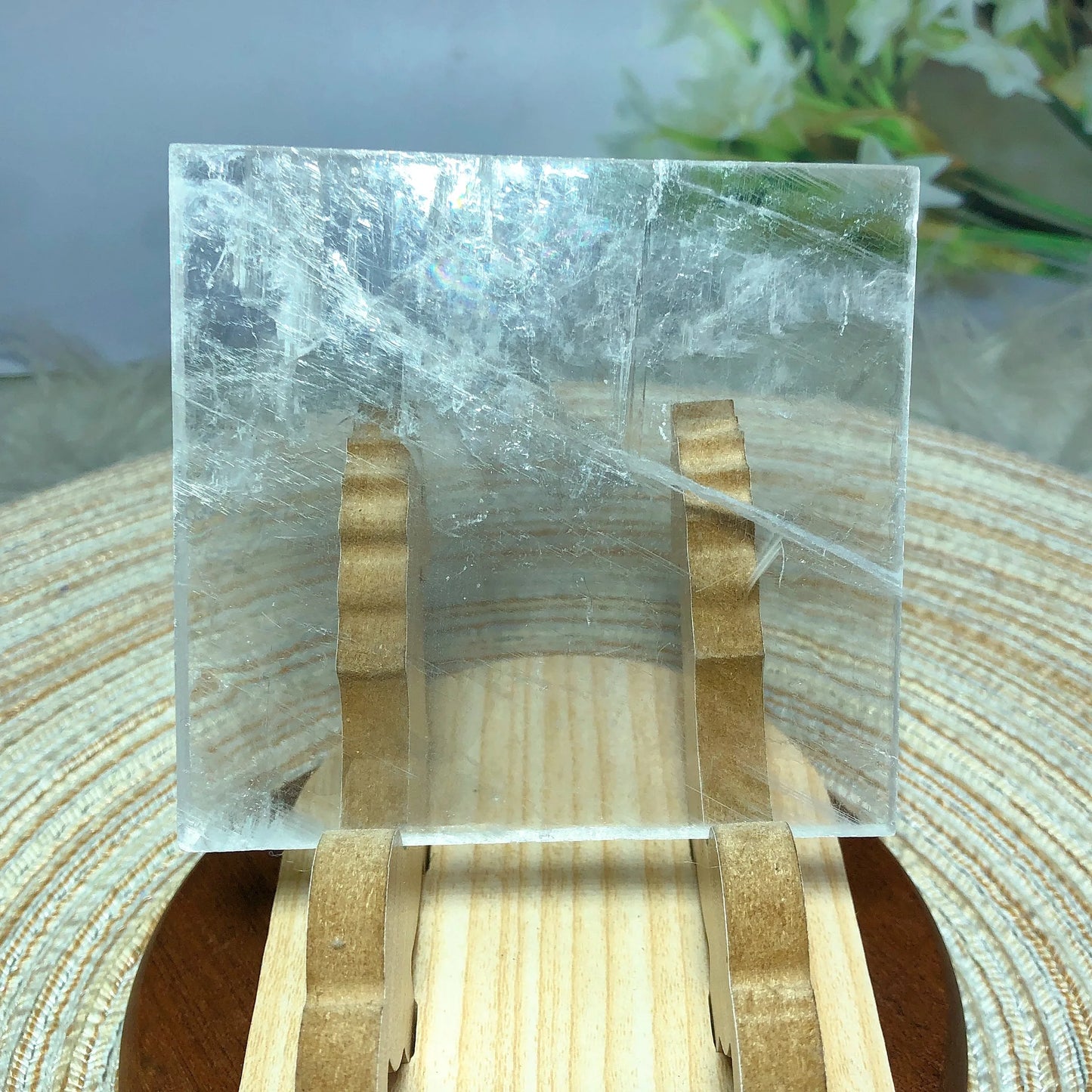 Clear Selenite Slices-ToShay.org