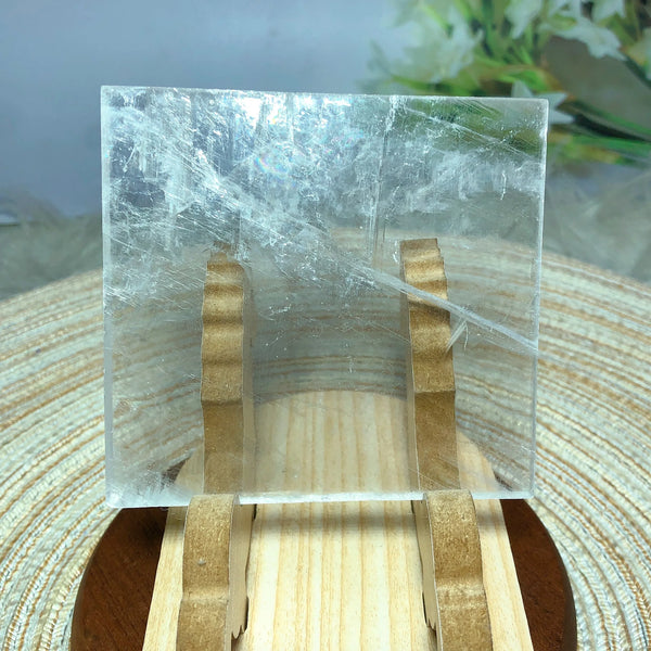 Clear Selenite Slices-ToShay.org
