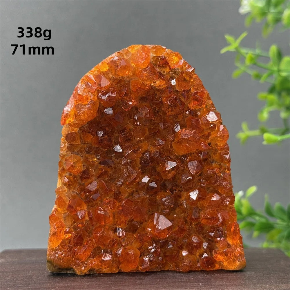 Orange Citrine Mineral Crystal-ToShay.org