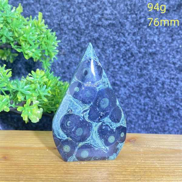 Blue Malachite Crystal Torch-ToShay.org