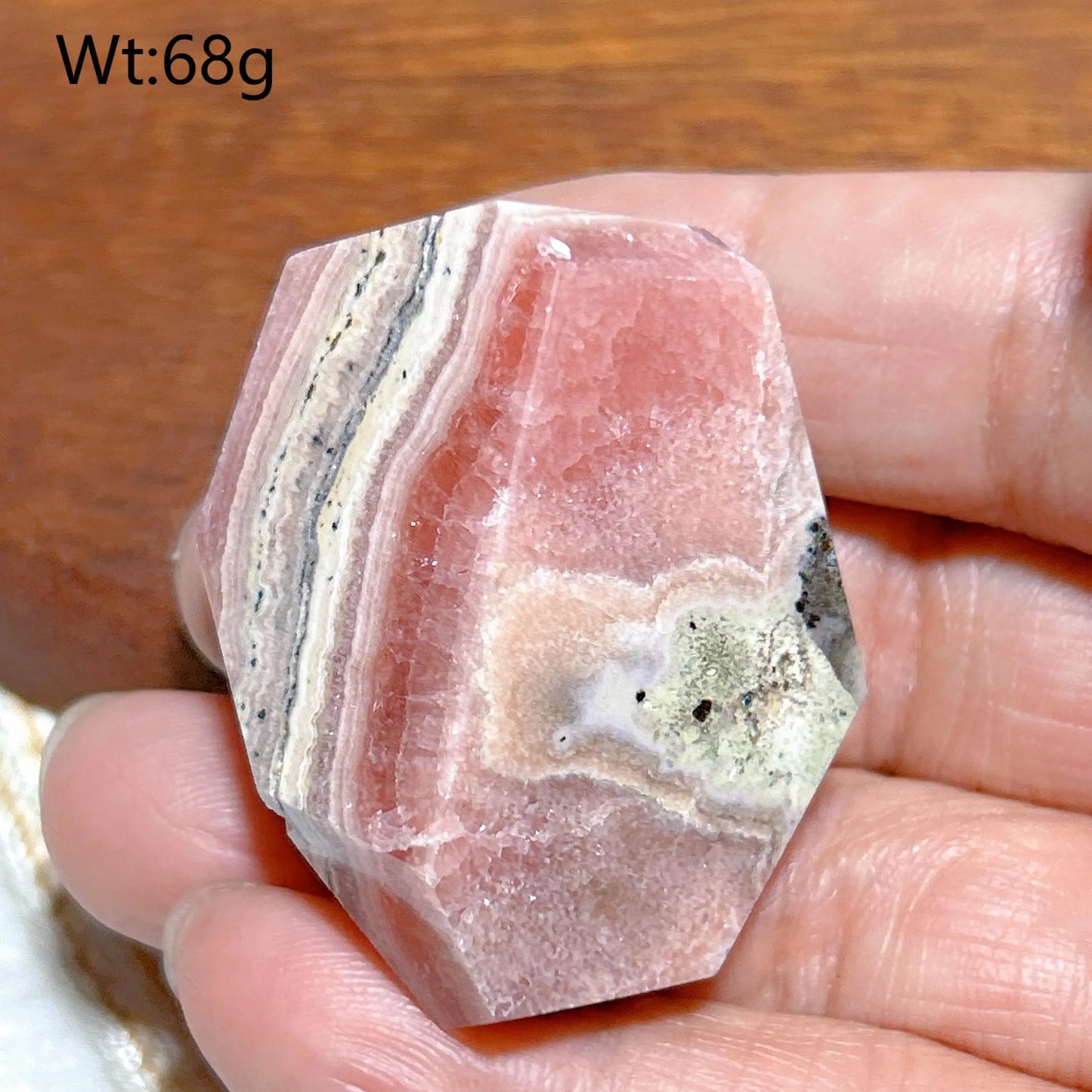 Pink Rhodochrosite Gemstones-ToShay.org
