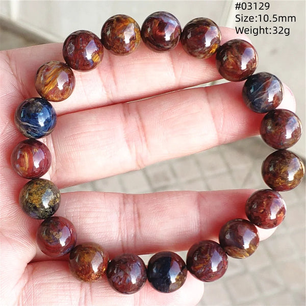Blue Red Pietersite Bracelet-ToShay.org