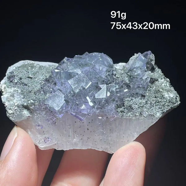 Blue Phantom Fluorite Mica-ToShay.org