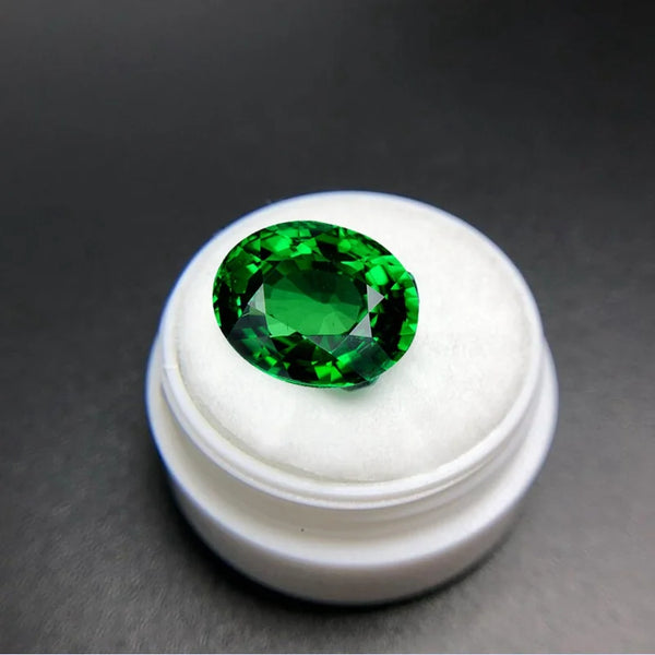 Green Crystal Cut Emerald-ToShay.org