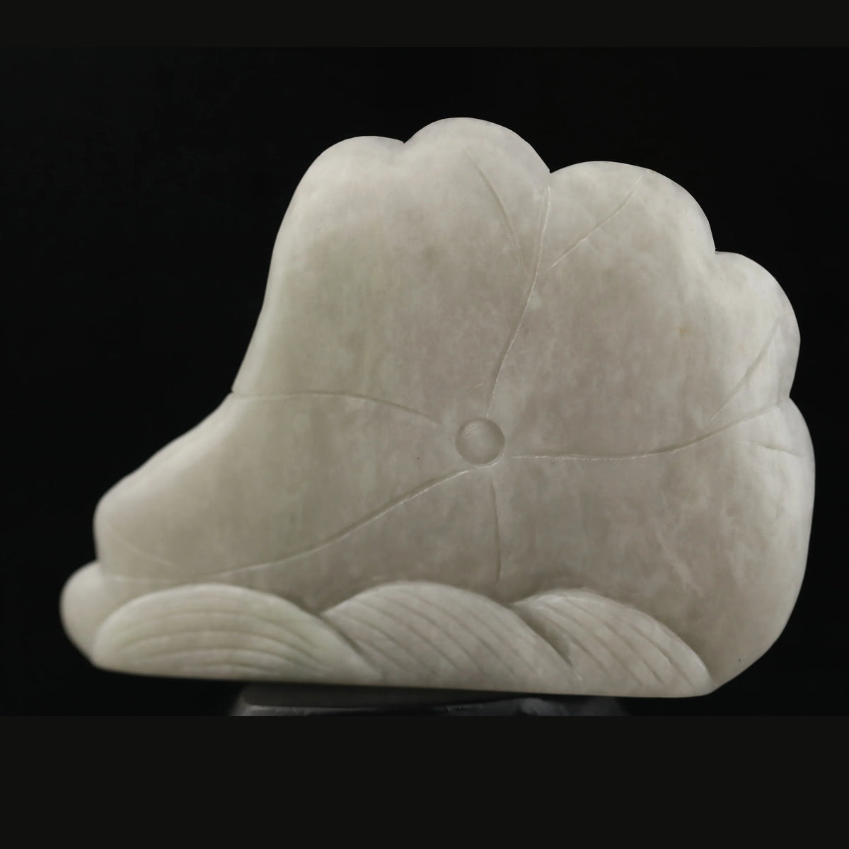 White Jade Fish Statue-ToShay.org