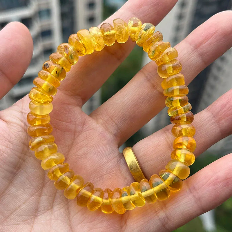 Yellow Amber Bracelet-ToShay.org