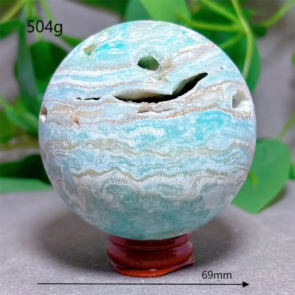 Blue Hemimorphite Ball-ToShay.org
