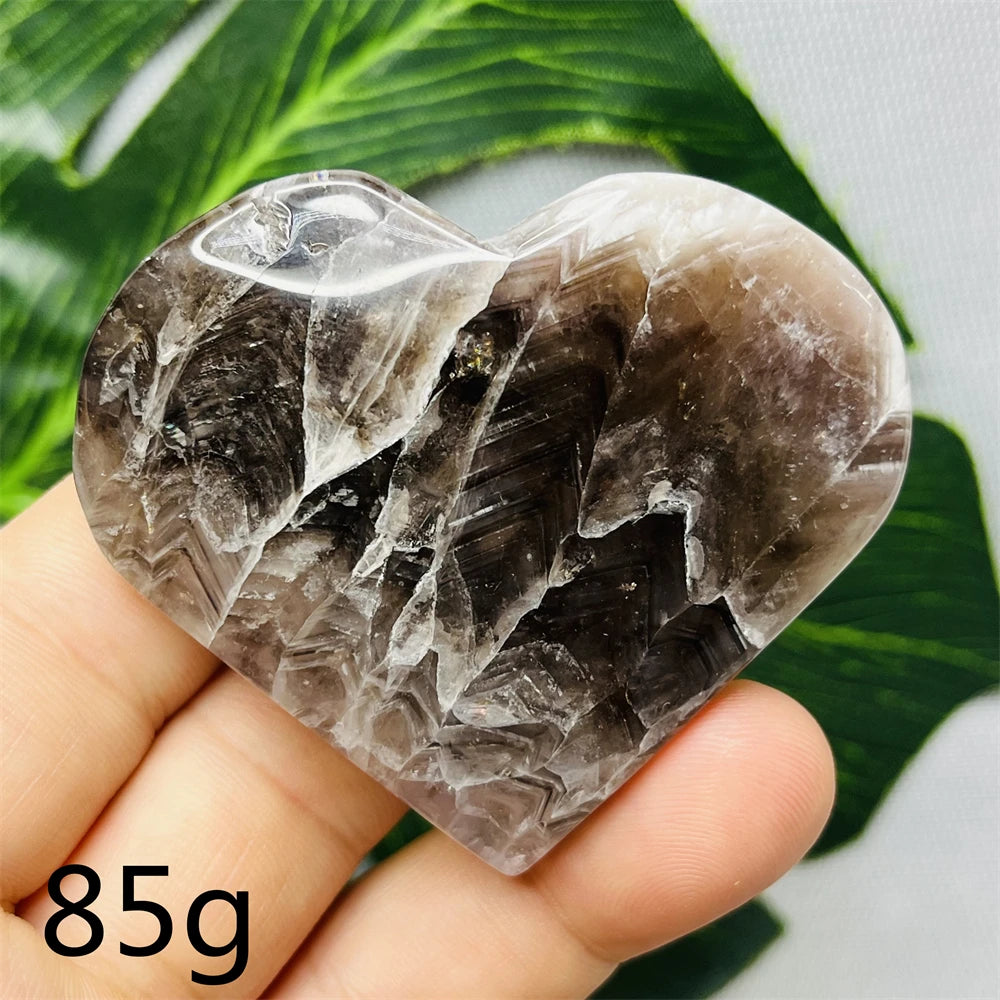 Purple Agate Amethyst Heart-ToShay.org