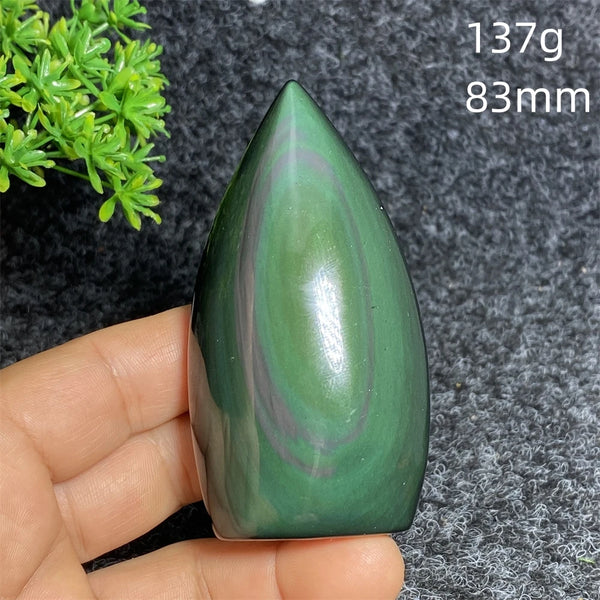 Rainbow Obsidian Torch-ToShay.org