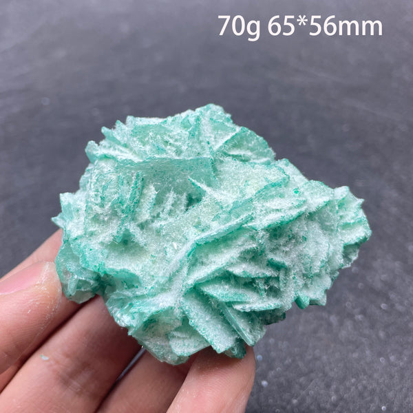 Blue Antlerite Quartz Crystal-ToShay.org