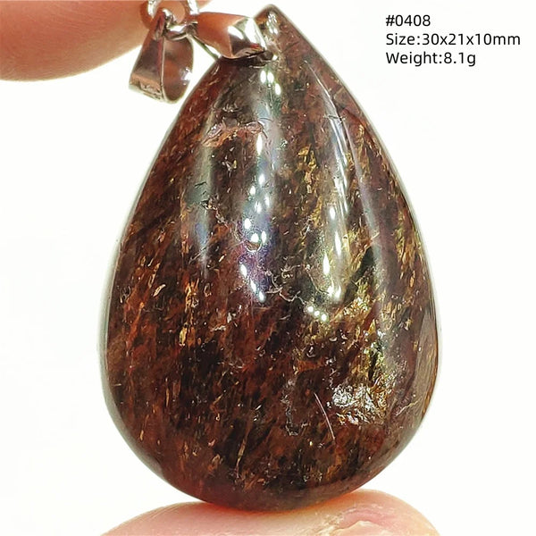 Black Rutilated Copper Quartz-ToShay.org