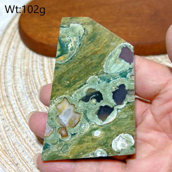 Green Rainforest Jasper-ToShay.org