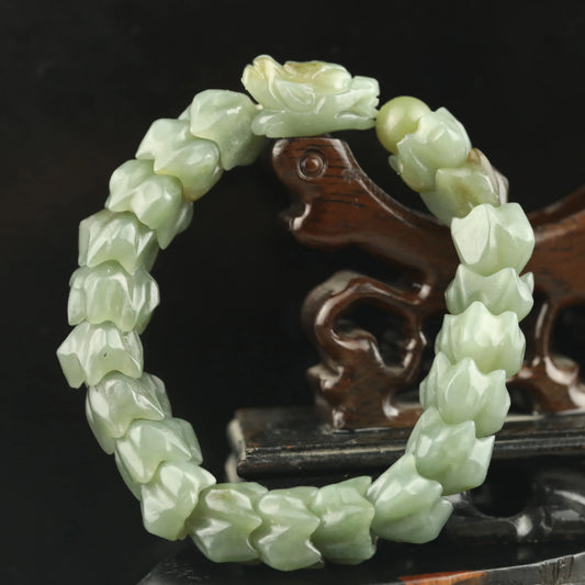 Green Jade Dragon Bracelet-ToShay.org