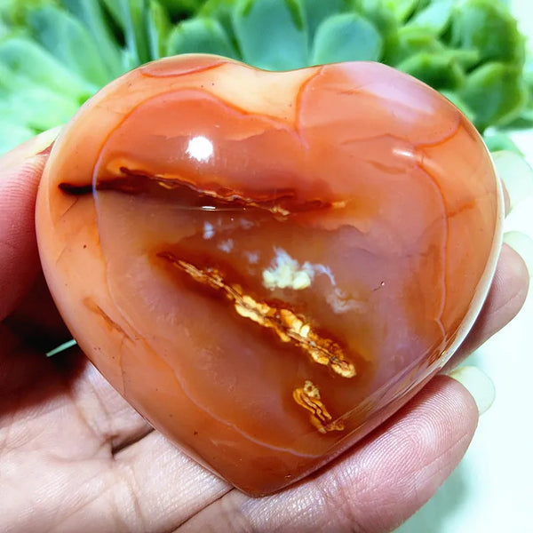 Red Agate Heart-ToShay.org