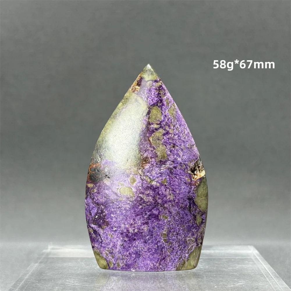 Purple Atlantis Amethyst Torch-ToShay.org