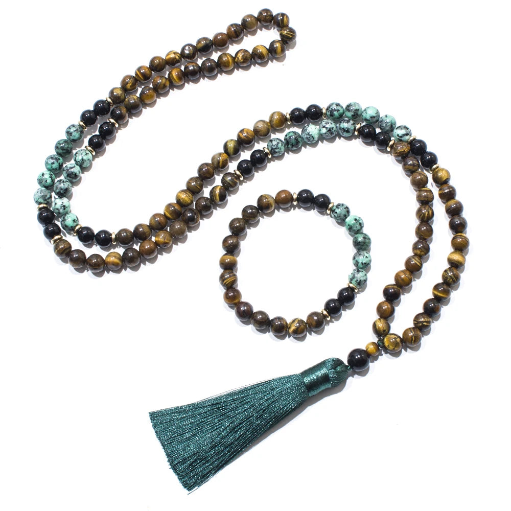 Mixed Crystal Mala Beads-ToShay.org