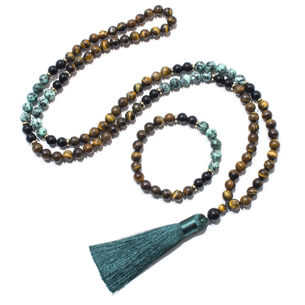 Mixed Crystal Mala Beads-ToShay.org