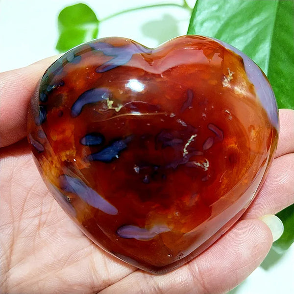 Red Agate Heart-ToShay.org