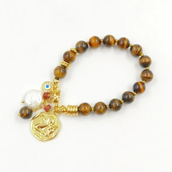 Mixed Crystal Bead Bracelet-ToShay.org