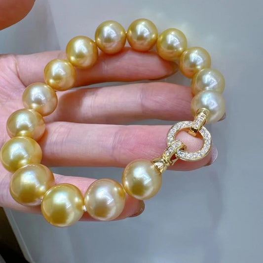 Gold Pearl Bracelets-ToShay.org